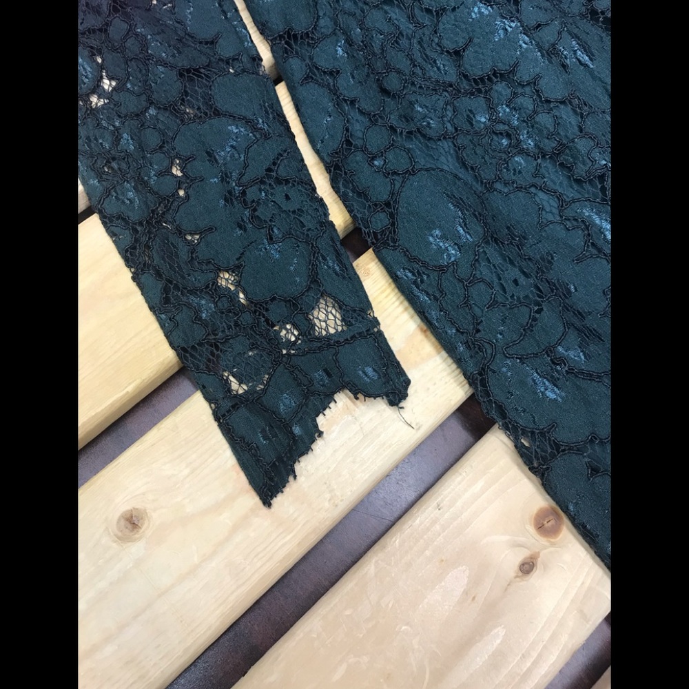 Betsey Johnson Women's Lace Sheath Hunter green - Picture 8 of 8